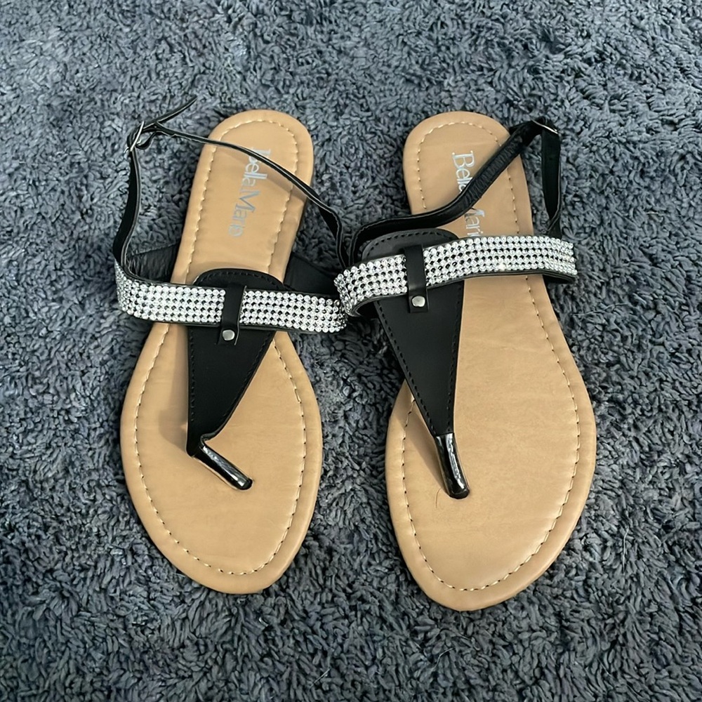 Lightly worn size 7 1/2 Bella Marie sandals